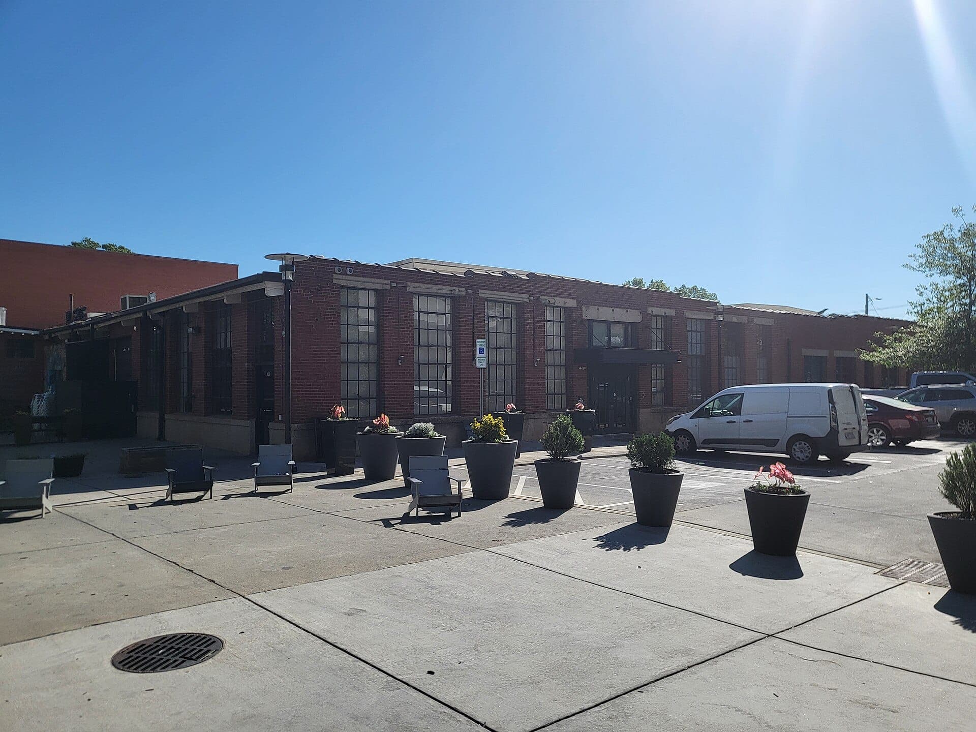 South End Charlotte streetscape on a plumbing market site we run